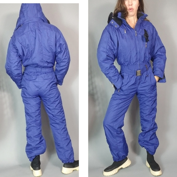 Vintage 90s Ski Coveralls s - Picture 2 of 8